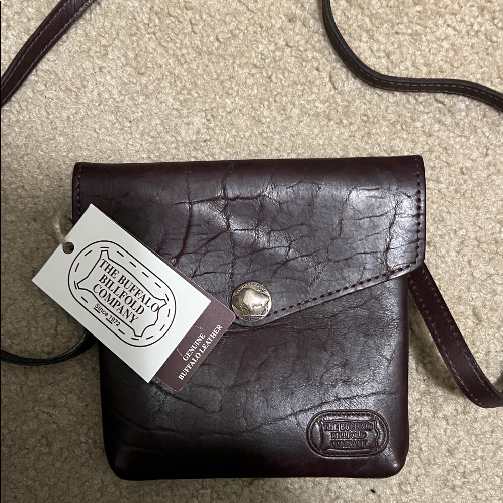 The BUFFALO BILLFOLD COMPANY Leather Crossbody